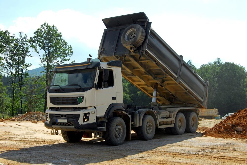 Large Tipper Truck — Austen Landscaping & Earthmoving in Ayr, QLD