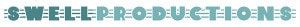 Stylized teal logo reading “SWELL PRODUCTIONS” with a wavy line through the text