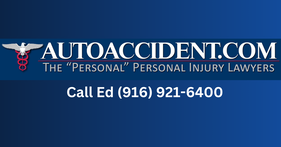 AUTOACCIDENT.COM banner with caduceus logo and text: 