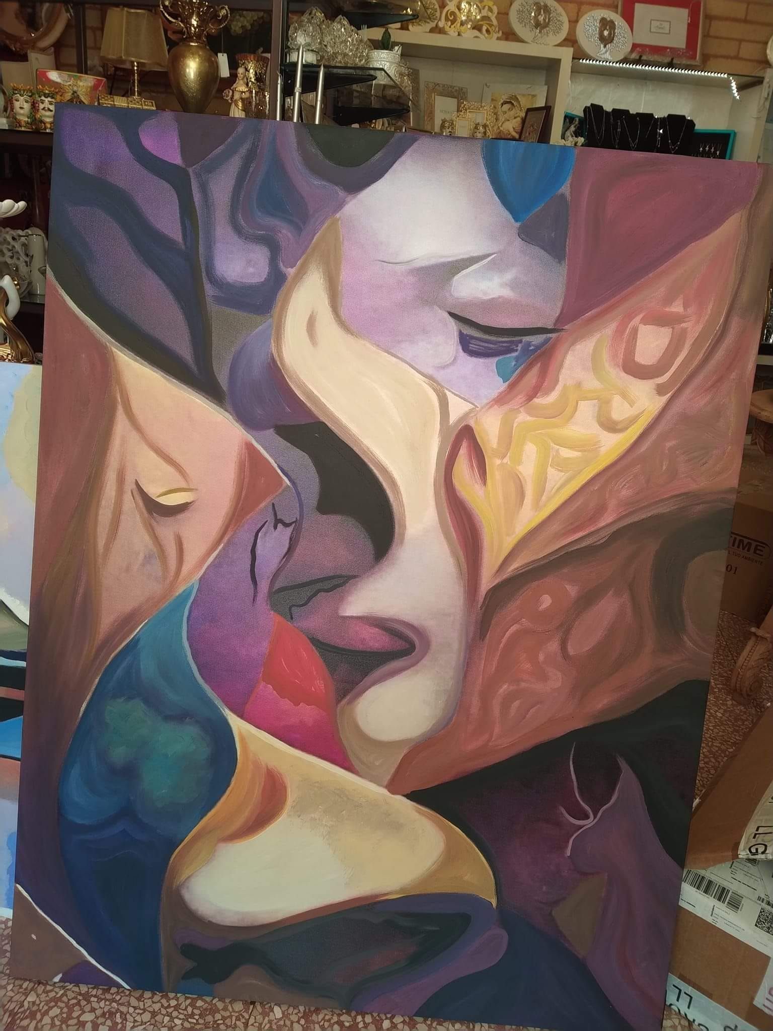 quadro, donna 
