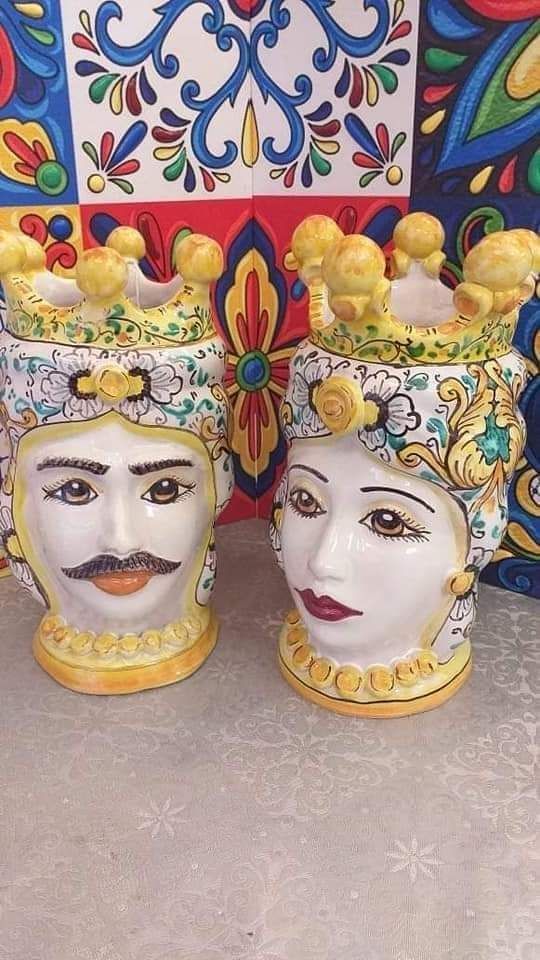 ceramiche, teste