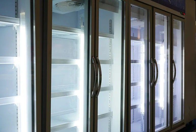 Commercial refrigerators