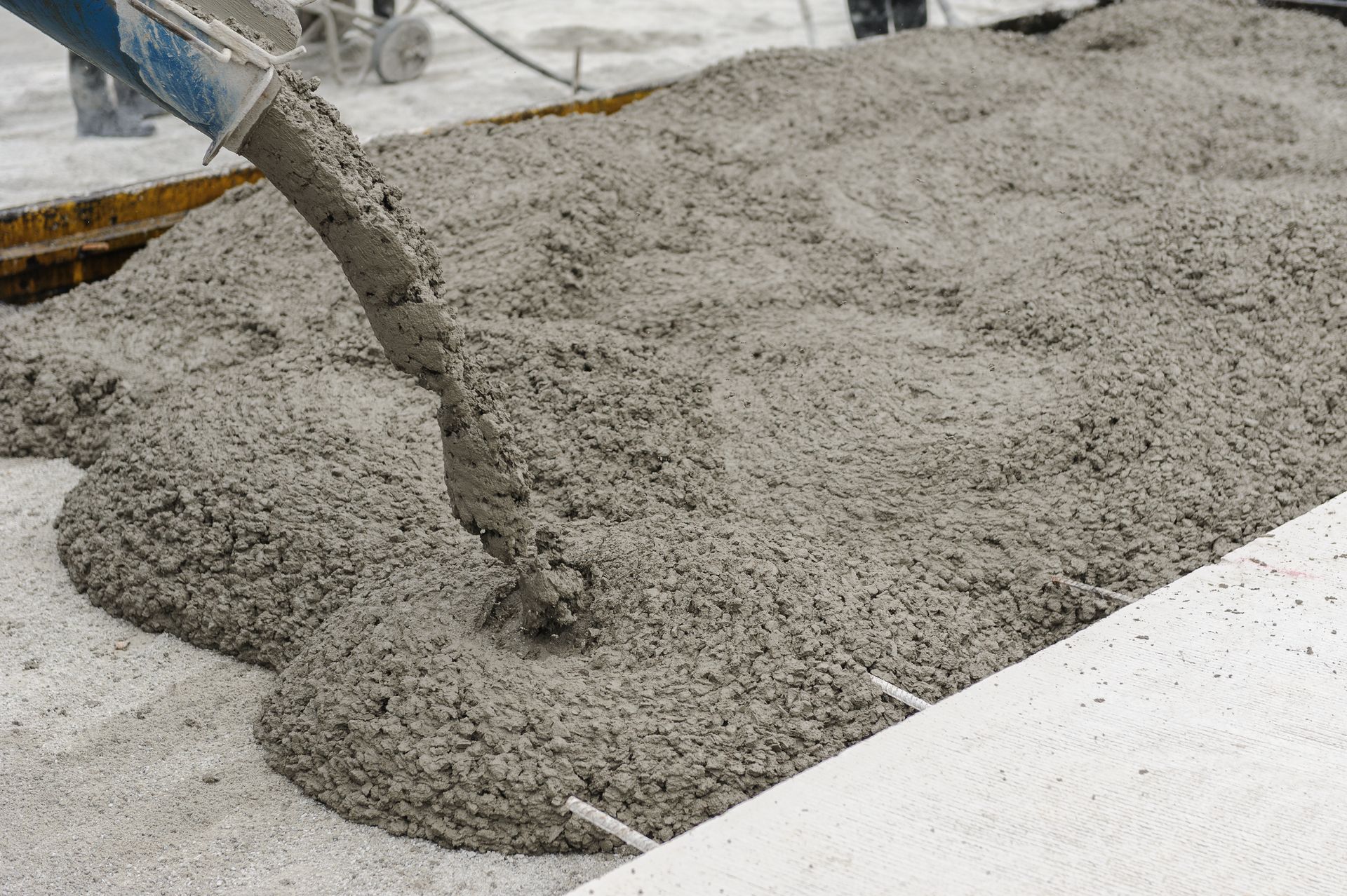 Concrete Pouring for a new home foundation in  Georgia