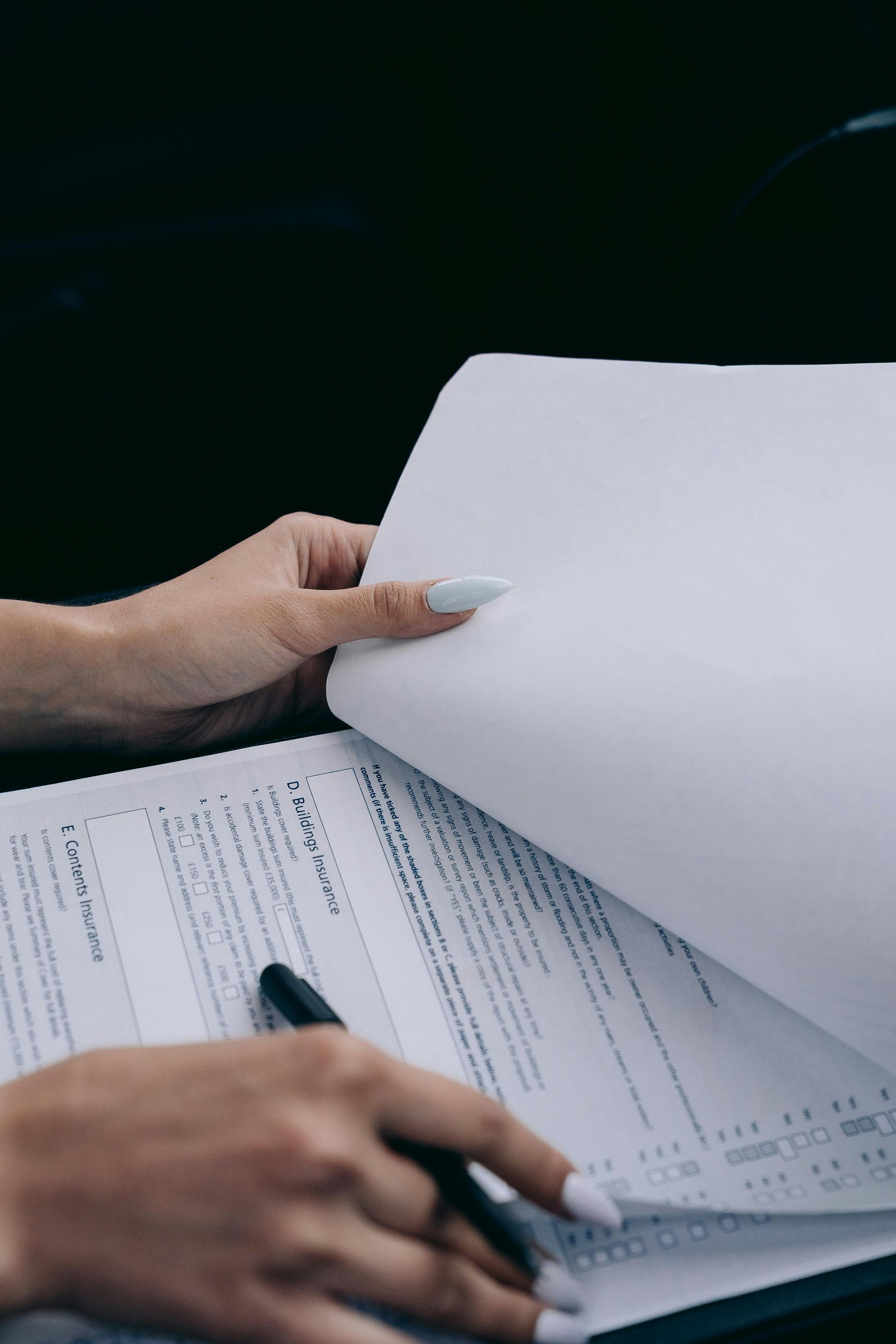 Planning and permits for sewer line installation