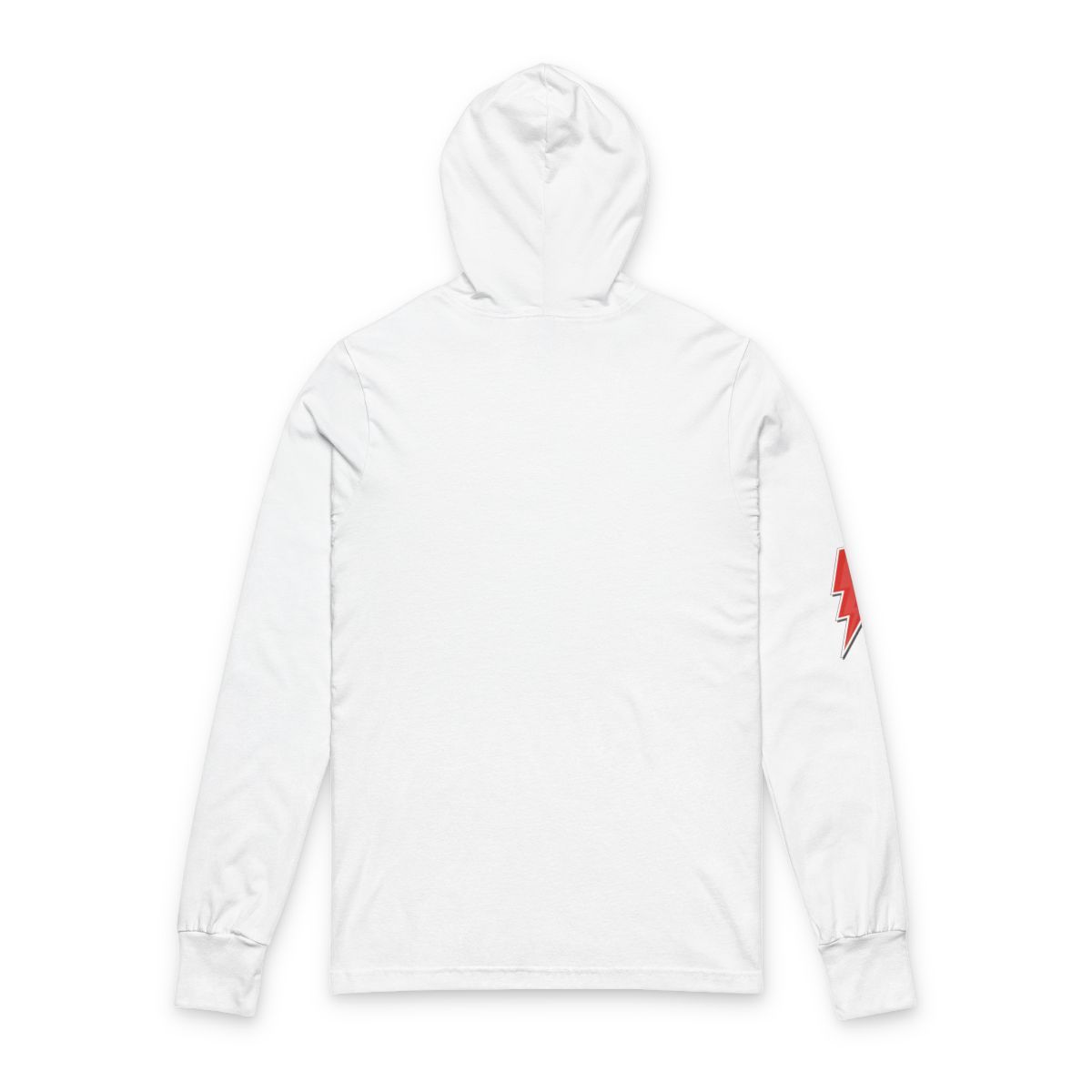 White hoodie with