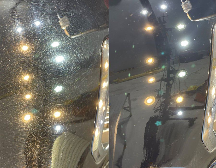 FordF450 Before And After Paint Correction