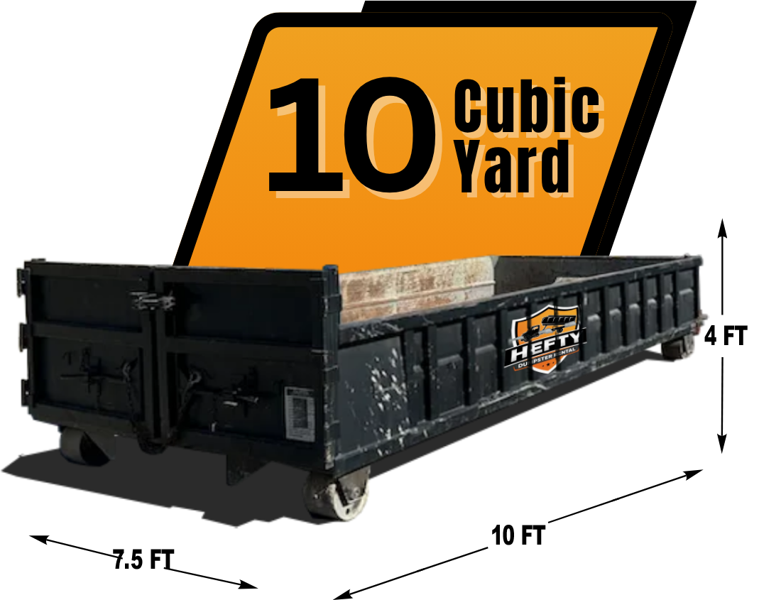 10 Yard Dumpster Rental