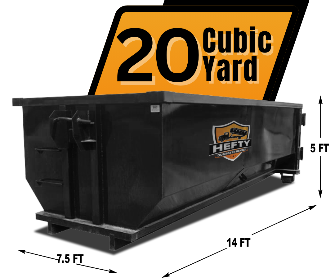 20 Yard Dumpster Rental