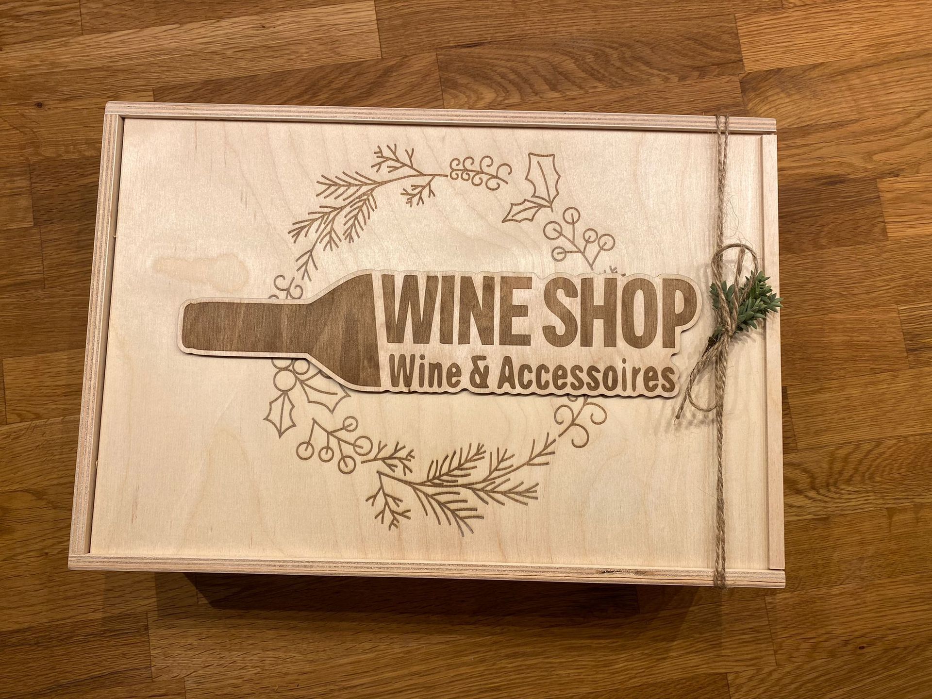 Gravierbare Holzkisten, Geschenkverpackungen von Wineshop in Parndorf