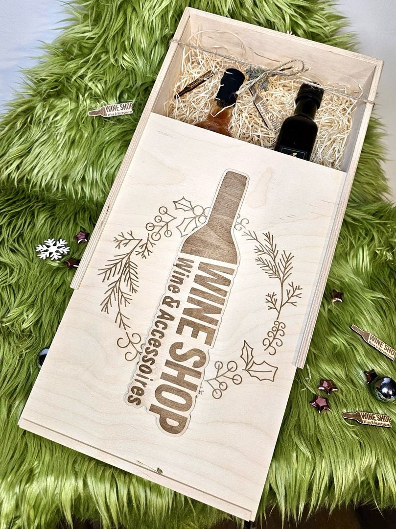 Gravierbare Holzkisten, Geschenkverpackungen von Wineshop in Parndorf