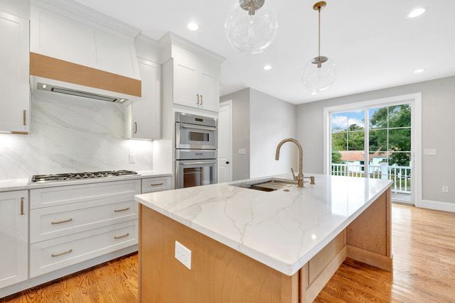 Contemporary Transitional Kitchen Remodel by Olympia Stone & Tile project photo 2