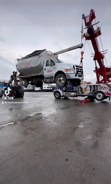 Carrying a Truck — Fort Wayne, IN — Blue Eagle Towing