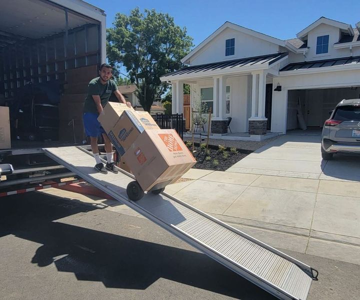 Loaded Truck — San Francisco, CA — Celtic Moving & Storage Inc.