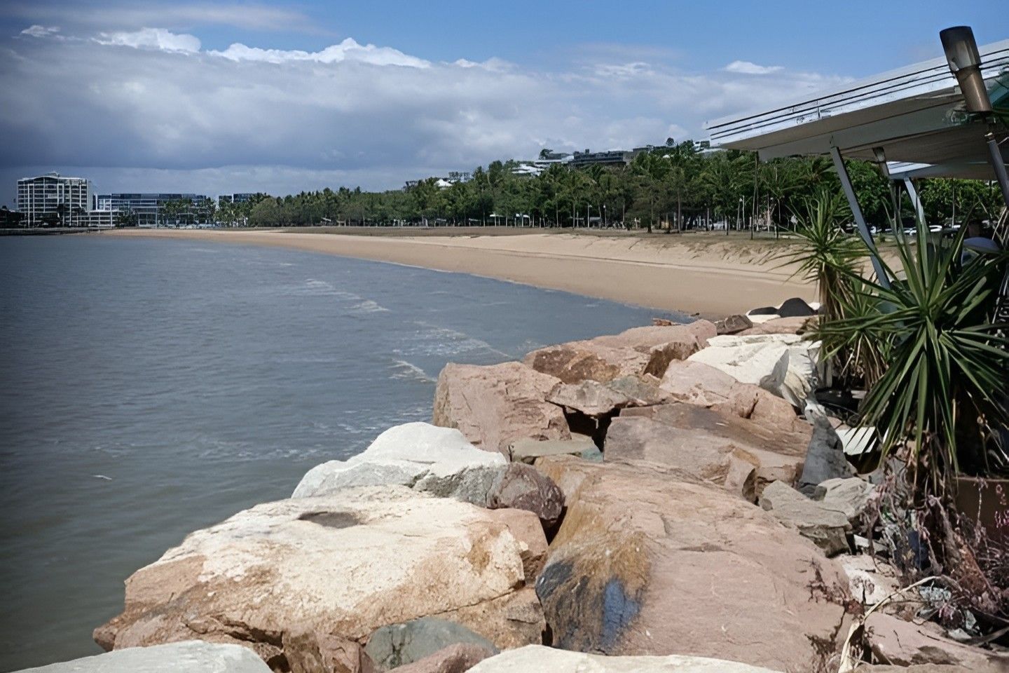 A View Of The Ocean From The Bay