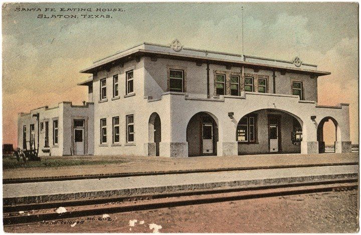 old-harvey-house-postcard