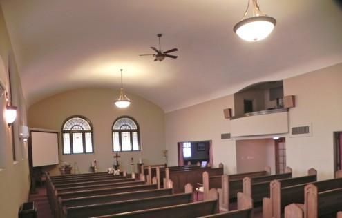 Chapel for W.F Gormley & Sons Funeral Chapel in Sacramento, CA.