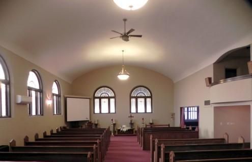 Chapel for W.F Gormley & Sons Funeral Chapel in Sacramento, CA.