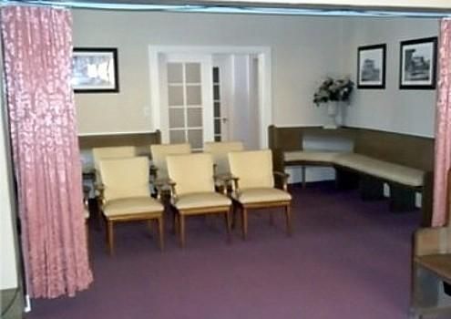 Family Room for W.F Gormley & Sons Funeral Chapel in Sacramento, CA.
