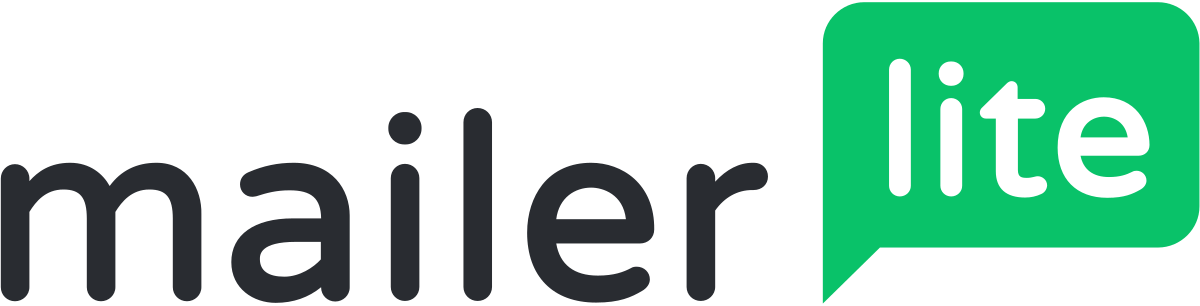 The MailerLite logo featuring dark grey text for