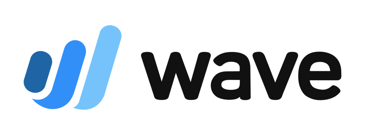 A logo featuring the text