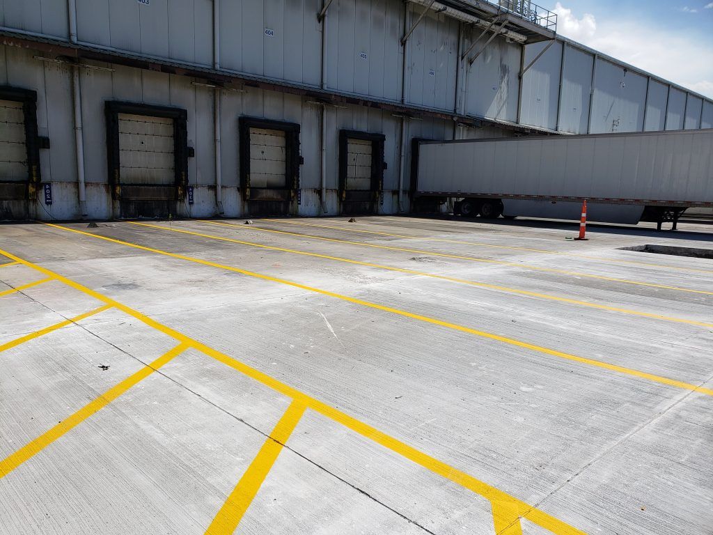 Commercial parking lot striping — Apollo Beach, FL — EGA Parking Lot Striping & Pressure Washing