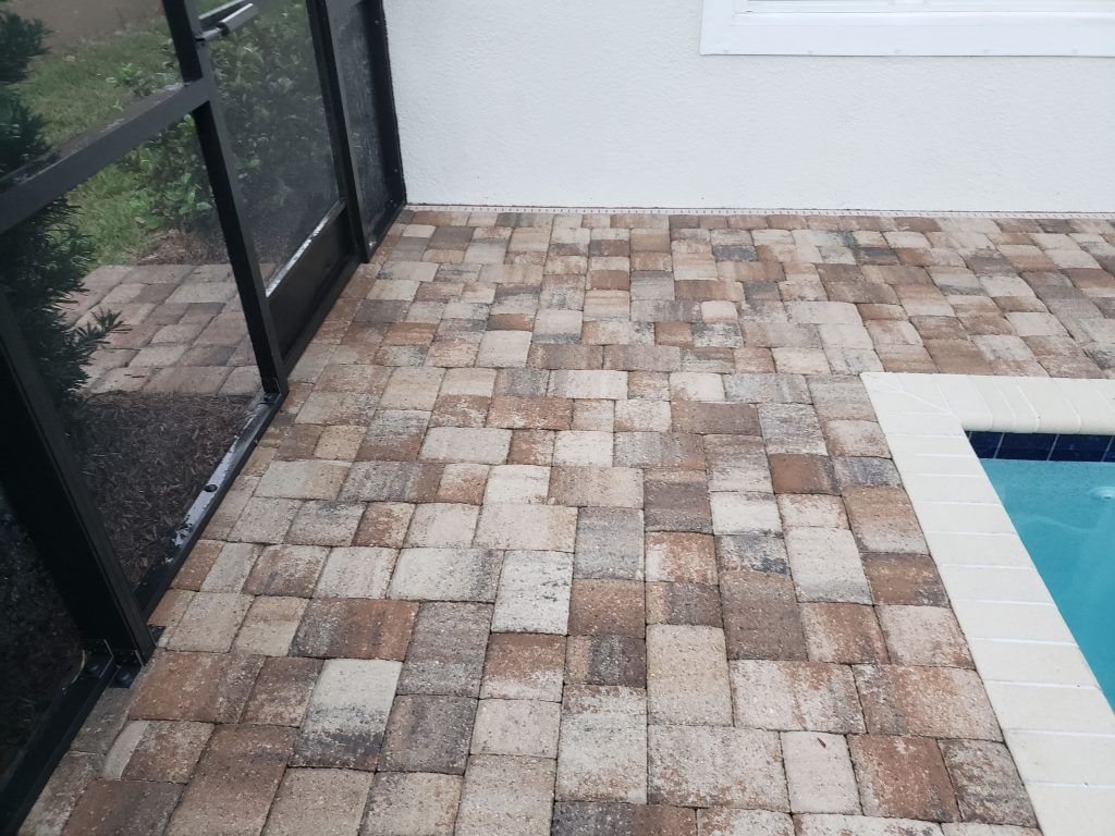 Pavement after pressure washing — Apollo Beach, FL — EGA Parking Lot Striping & Pressure Washing