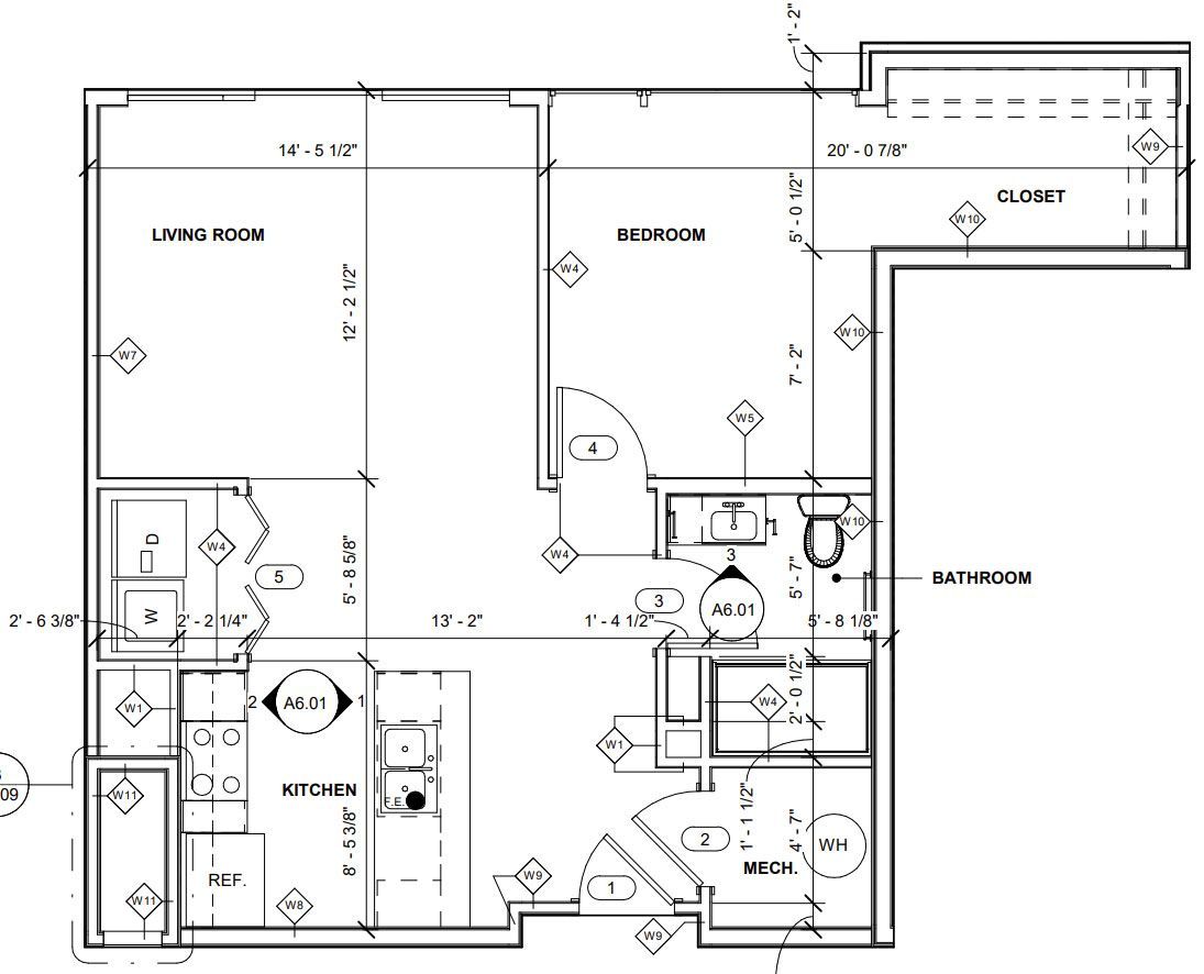Unit A Floorplan