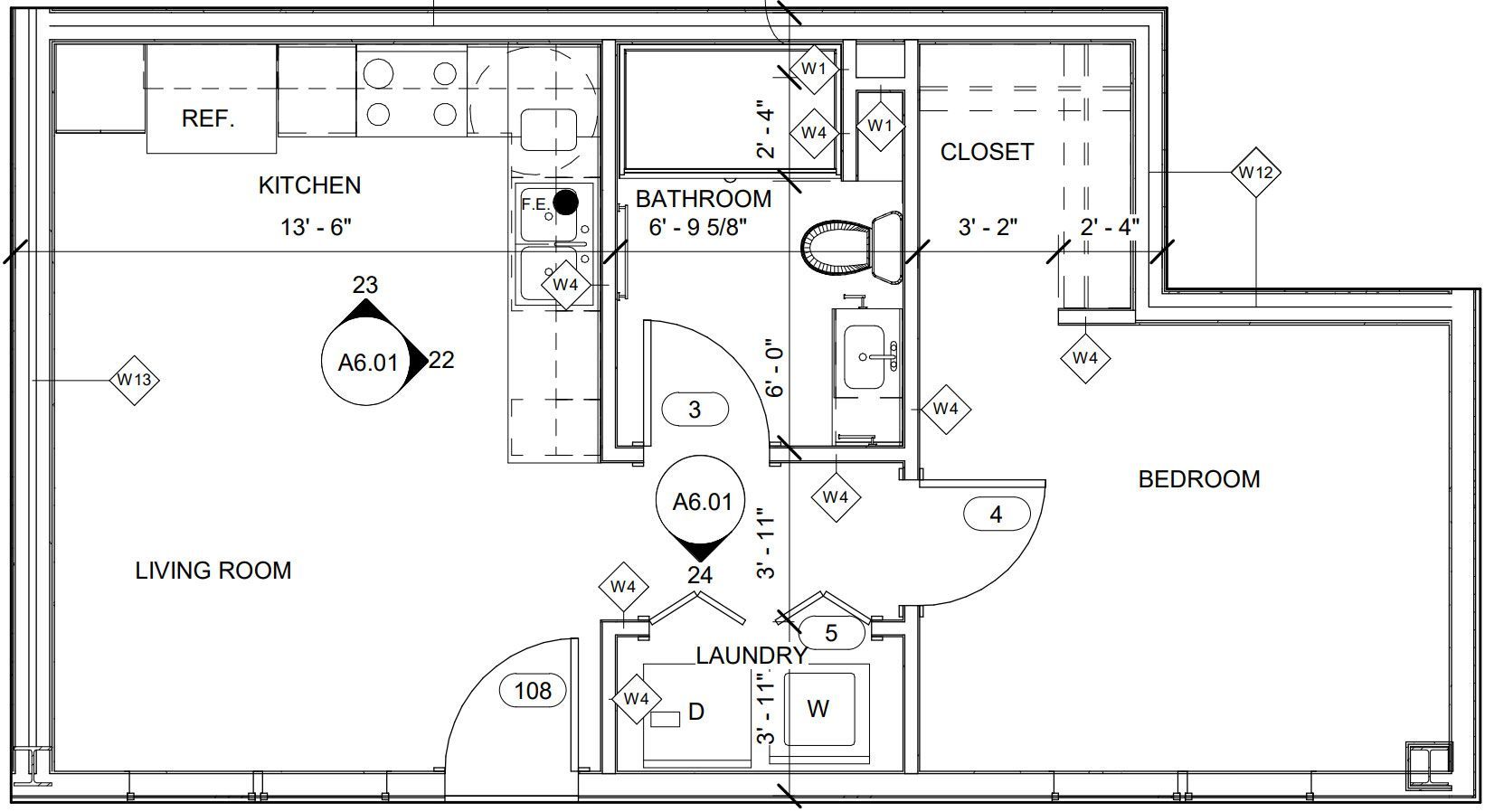 Unit H Floorplan