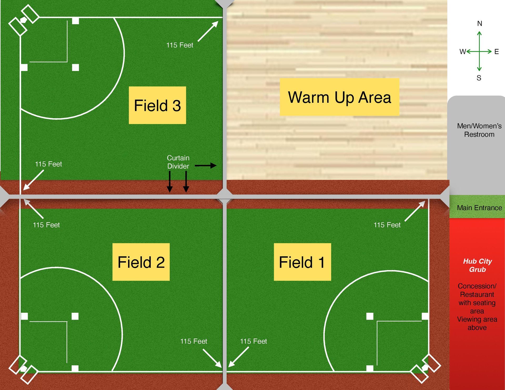 8 Basketball Layout — Centralia, WA — NW Sportshub 8 Basketball Layout — Centralia, WA — NW Sportshub