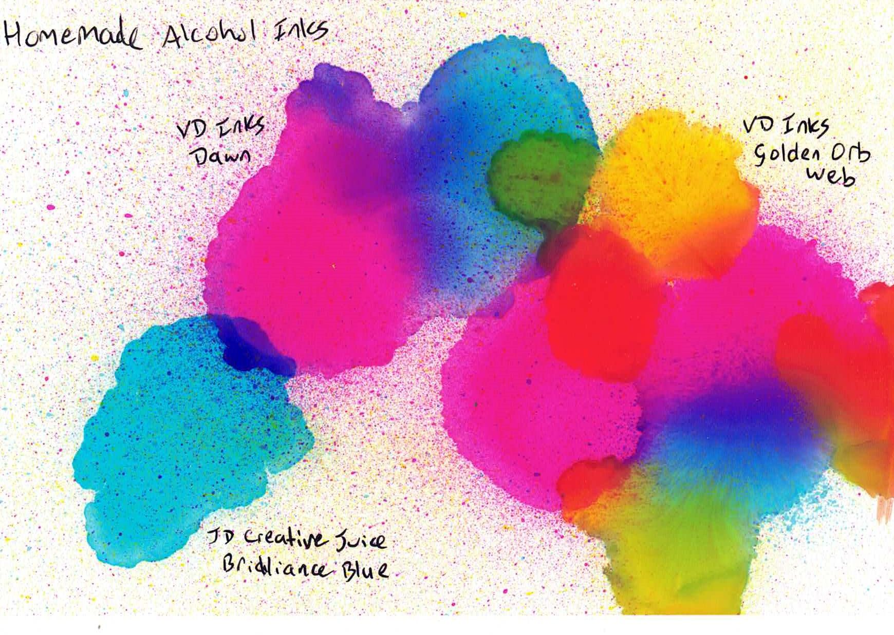 Making Alcohol Inks