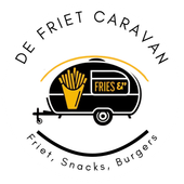 Logo De Friet Caravan, frietwagen huren in Limburg