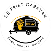 Logo De Friet Caravan, frietwagen huren in Limburg