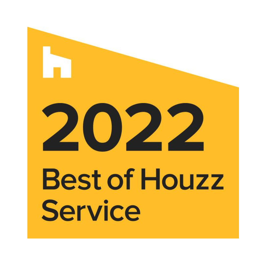 2022 Best of Houzz Service award badge, won by WS Design and Build