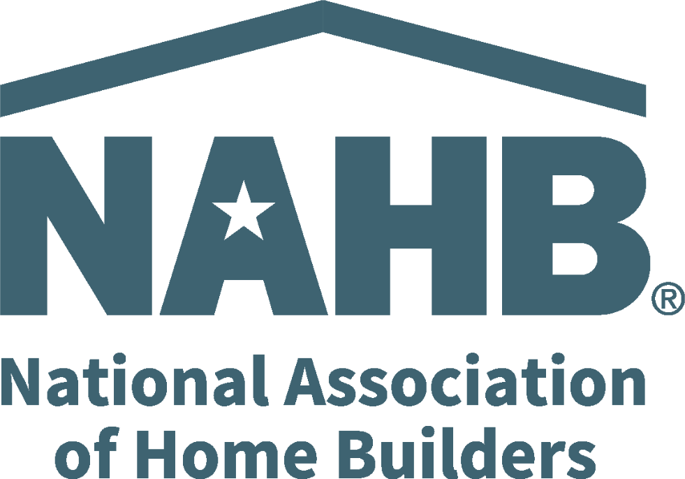 NAHB logo with house roof icon and text “National Association of Home Builders”