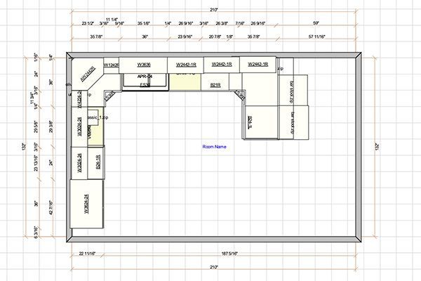 remodeling design on paper created by WS Design & Build