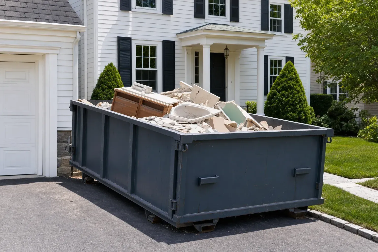 20 yard dumpster garage attic clearout Cutler Bay FL