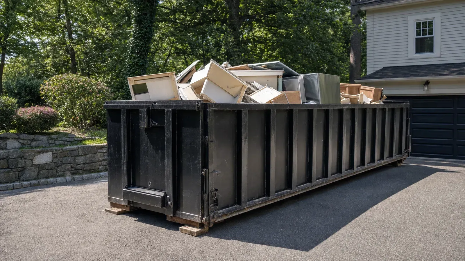 20 yard dumpster kitchen renovation New Rochelle NY