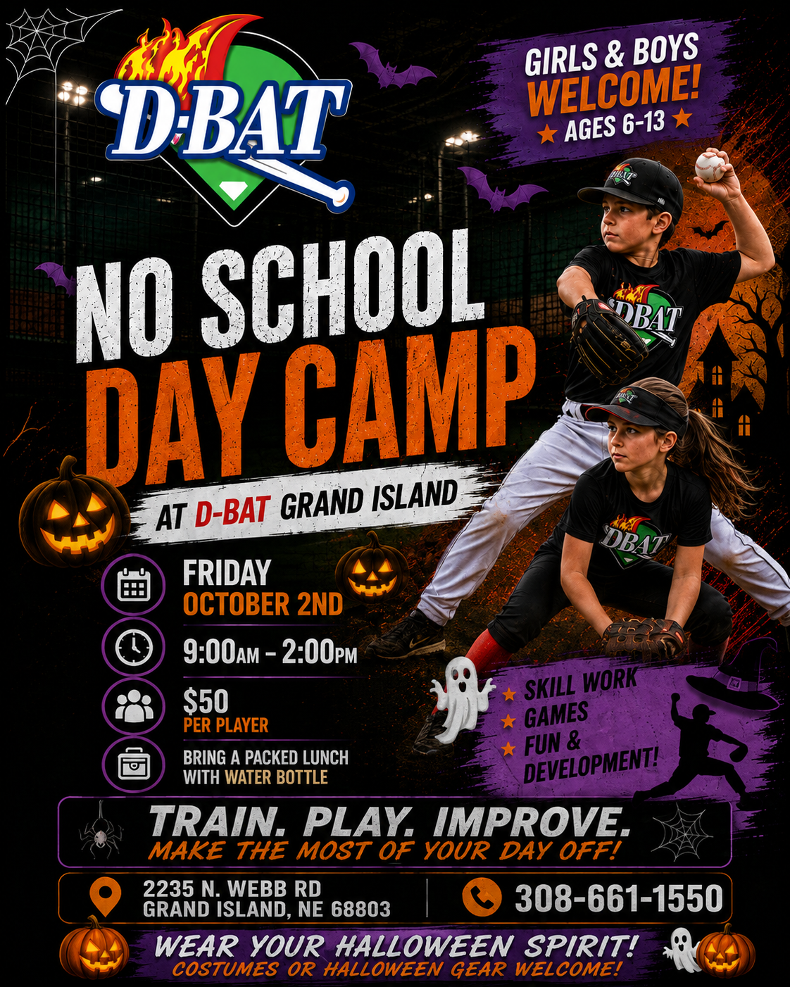 Camp or clinic flyer