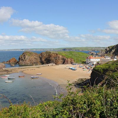 Harbour Beachnear Pennymoor Caravan and Camping park, Modbury