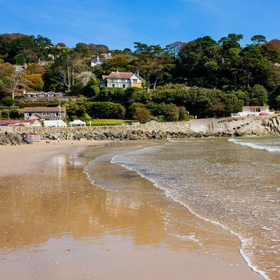 North Sands Beachnear Pennymoor Caravan and Camping park, Modbury