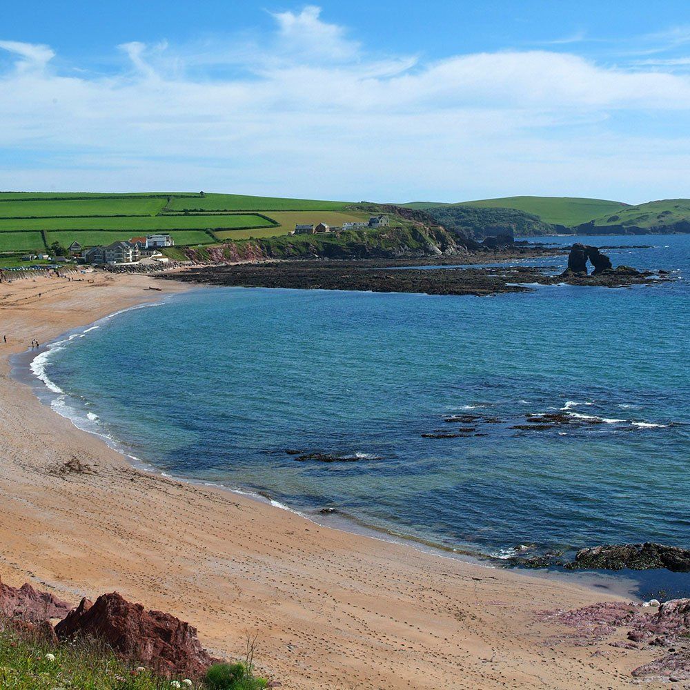 South Milton Beach, Thurlestone near Pennymoor Camping and Caravan Park
