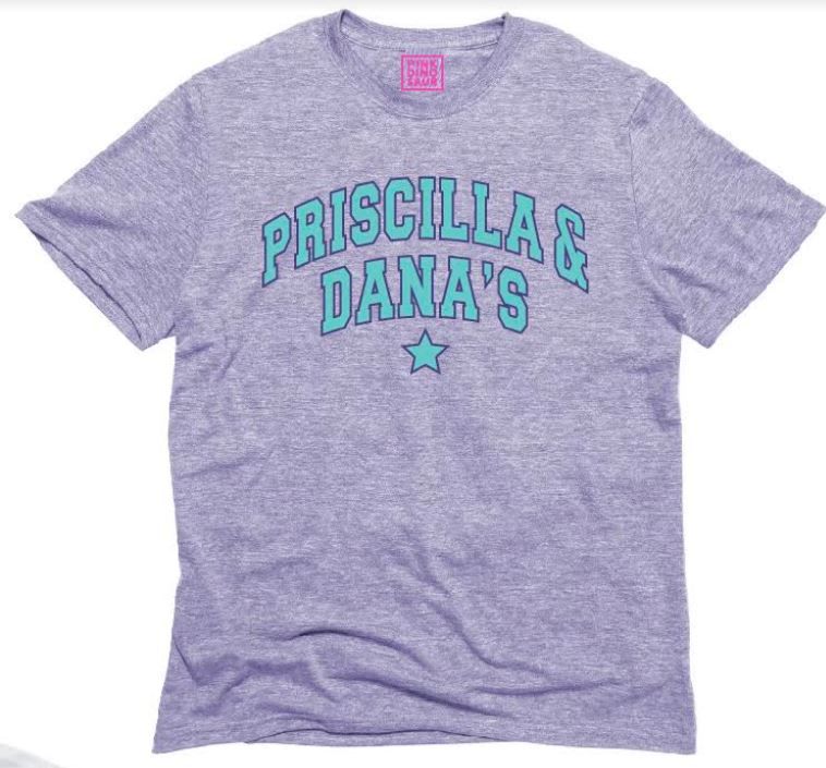 grey varsity tee