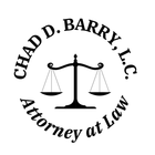 Chad D. Barry, L.C. law logo with balanced scales and “Attorney at Law” text