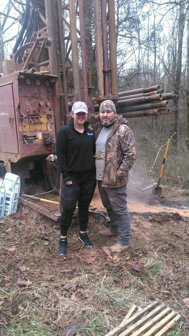 Technician Installing Heating System - Cleveland, TN - Calfee Clyde & Sons Well Drilling Inc. Technician Installing Heating System - Cleveland, TN - Calfee Clyde & Sons Well Drilling Inc.