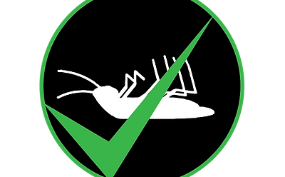 A mosquito is crossed out with a green check mark in a circle.