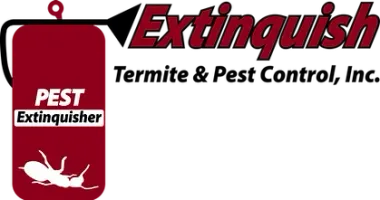 The logo for extinguish termite and pest control inc.