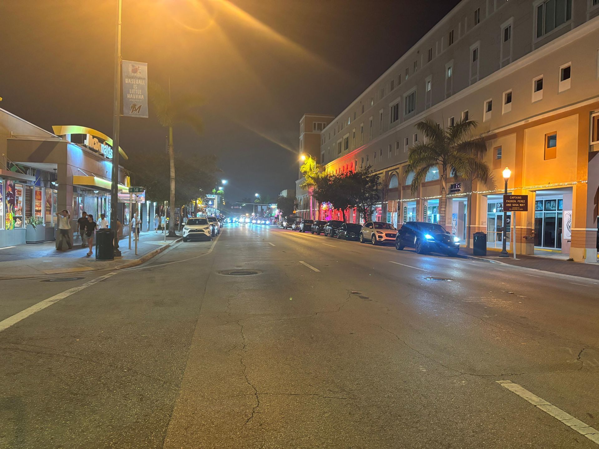 Little Havana Miami City Lights 