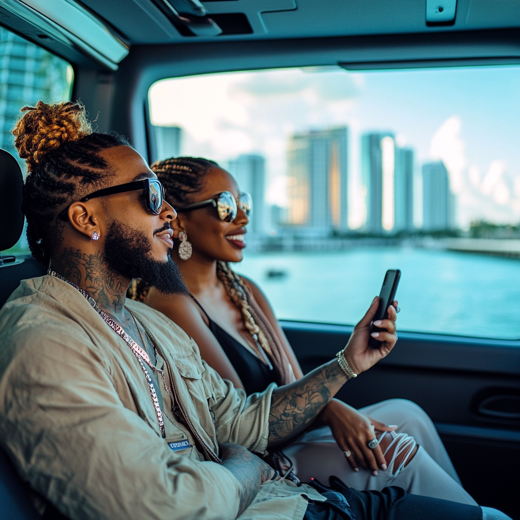 Panoramic views of Miami skyline photo spot
