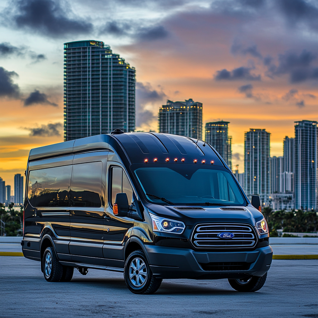 Private Miami sightseeing bus