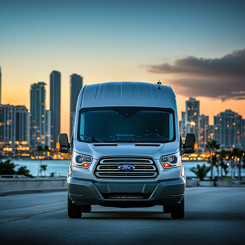 Comfortable bus for Miami tours